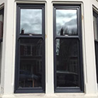 Victorian box sash installation